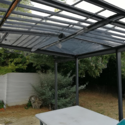 Aménagement de pergola avec fermeture loggia en PVC Saint-Fargeau-Ponthierry